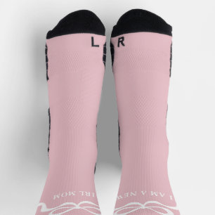 Roze nieuwe moeder baby meisje bows retro moderne  sokken