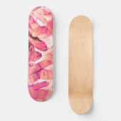 Roze Nirvana Skateboard (Voorkant)
