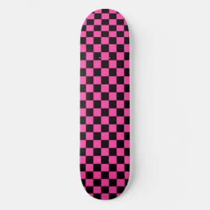 Roze Noir Checkerboard Skateboard Deck