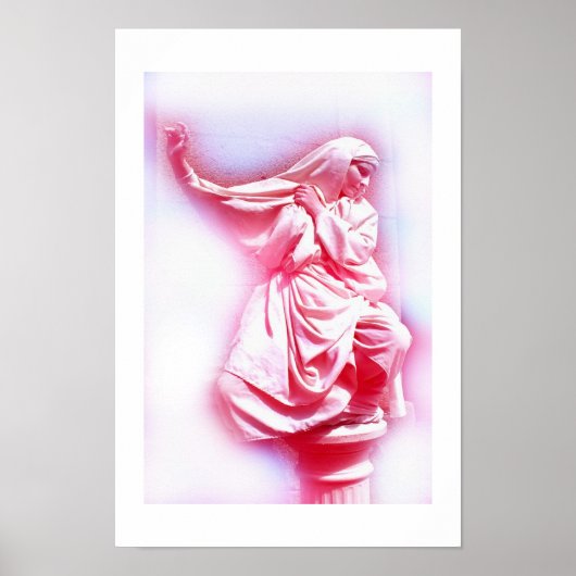 Roze non-art poster (Voorkant)