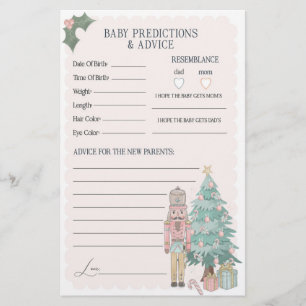 roze notenkraker advies voor baby shower spel