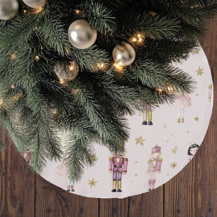Roze Notenkraker Kerstballerina  Kerstboom Rok
