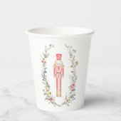 Roze Notenkraker Papier Party Cup Papieren Bekers (Voorkant)
