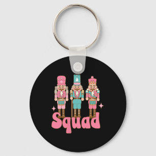 Roze Notenkraker Squad In Mijn Notenkraker Tijdper Sleutelhanger