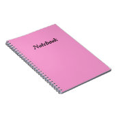 roze notitieboek (Rechterzijde)