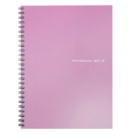 Roze Notitieboek (Voorkant)