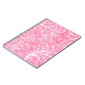 Roze Notitieboek voor sierspiraal (Linkerzijde)
