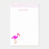Roze notities voor Flamingo Post-It Post-it® Notes (Voorkant)