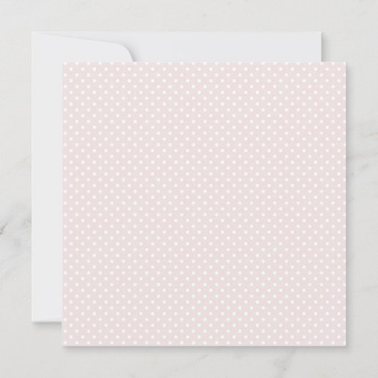 Roze Nutkraker Peppermint-kerstfeest Kaart (Achterkant)