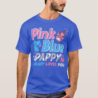 Roze of blauwe appel houdt van je Baby  T-shirt