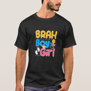 Roze of Blauwe Brah houdt van je beste broer ooit T-shirt