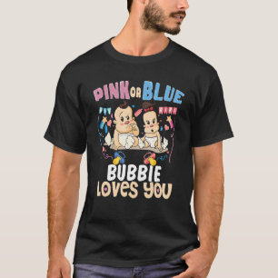 Roze of Blauwe Bubby houdt van je joodse grootmoed T-shirt