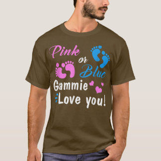 Roze of blauwe grasmie houdt van je seksespecifiek t-shirt