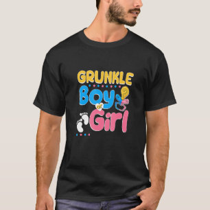Roze of blauwe grunkle houdt van je beste oom evv t-shirt