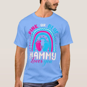 Roze of blauwe MMMA houdt van je seksespecifieke p T-shirt