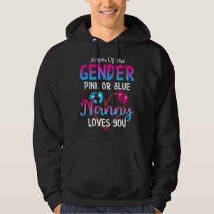 Roze of blauwe nanny houdt van je seksehouder hoodie
