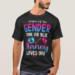 Roze of blauwe nanny houdt van je seksehouder t-shirt