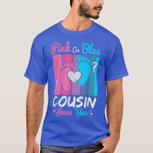 Roze of blauwe neef houdt van je seksistische part t-shirt