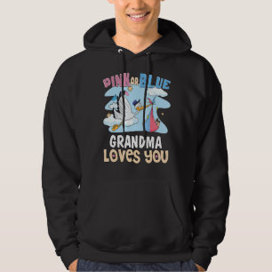 Roze of blauwe oma houdt van je beste oma ooit Gr Hoodie
