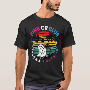 Roze of blauwe oma houdt van je seksistische parti t-shirt