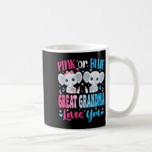 Roze of Blauwe Overgrootmoeder Houdt Van Jou Gesla Koffiemok