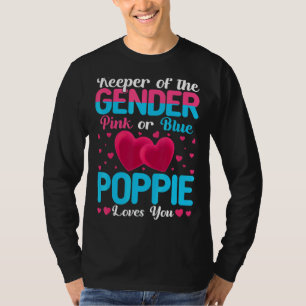 Roze of blauwe papaver houdt van je sekse t-shirt