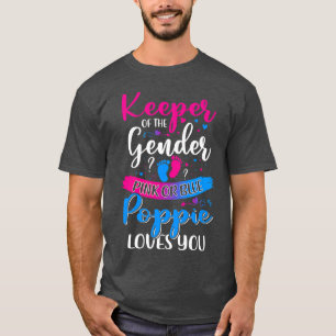 Roze of blauwe papaver houdt van je sekse t-shirt