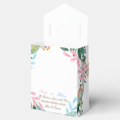 Roze of Blauwe Pompoen Geslacht onthullen Uitnodig Bedankdoosjes (Geopend)