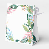 Roze of Blauwe Pompoen Geslacht onthullen Uitnodig Bedankdoosjes (Achterkant)