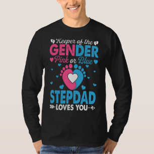 Roze of blauwe stiefvader houdt van je sekse en on t-shirt