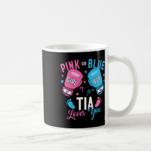 Roze of Blauwe Tia houdt van je boksen Geslacht on Koffiemok