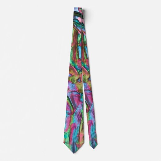 Roze of rumplammplat gekleurd met zacht zijdeachti stropdas (Voorkant)