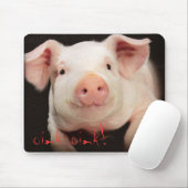 Roze oink! muismat (Met muis)