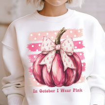 Roze Oktober Borstkanker Bewustzijn Pompoen