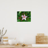 roze oleander poster (Keuken)