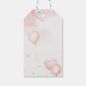 Roze olifant Label Cadeaulabel (Achterkant)