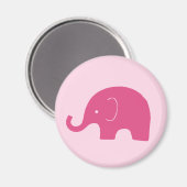 Roze olifant magneet (Voorkant / Achterkant)