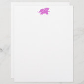 Roze olifant Stationery (Voorkant / Achterkant)