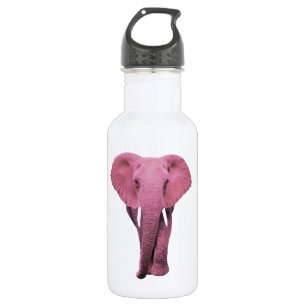 Roze olifant waterfles 