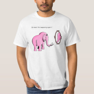 roze olifanten zien t-shirt