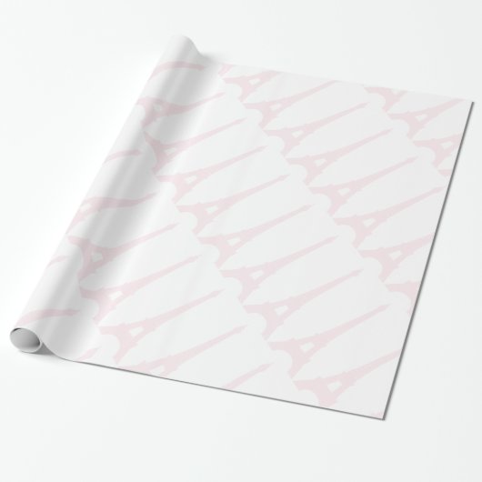  roze olifantenpapier cadeaupapier (Uitgerold)
