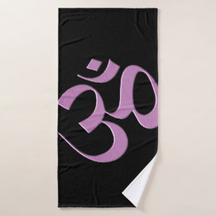 Roze Om Badhanddoek