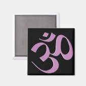 Roze Om Magneet (Voorkant / Achterkant)
