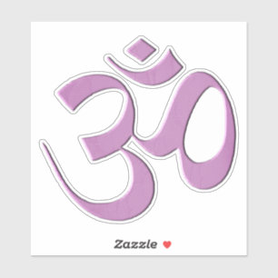 Roze Om Sticker