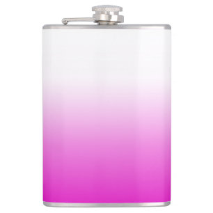 Roze Ombr Gradient Achtergrond Design-60416 Heupfles