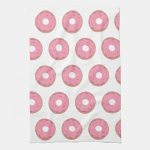 Roze Ombre Donuts Donut Strooisel Bakkerij Theedoek