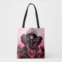 Roze ombre Ganesh Bag / Tas