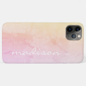 Roze Ombre Glam Case-Mate iPhone Case (Achterkant (horizontaal))