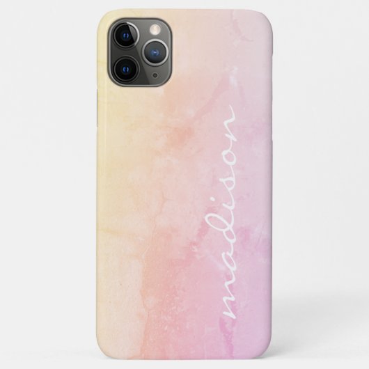Roze Ombre Glam Case-Mate iPhone Case (Achterkant)