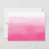 Roze ombre Note-kaarten Kaart (Achterkant)